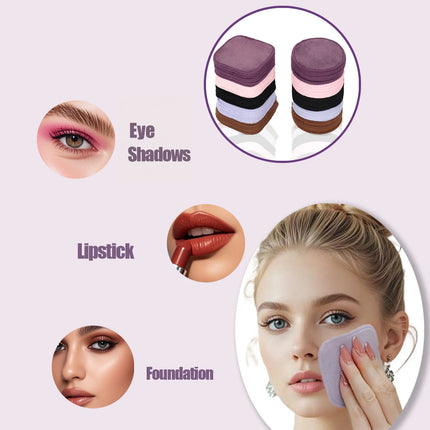 10 /20/30 Reusable Makeup Remover Pads, a Gentle Facial Cleansing Sponge Suitable for All Skin Types, Odorless, Beauty Tool