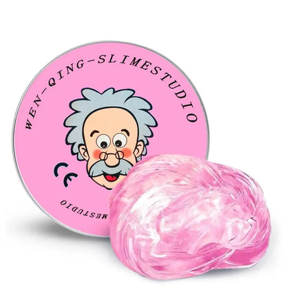 New Stress Relief Toys Old Man Liquid Squishy Transparent Crystal Slime Fluffy Foam Putty Gift Safe Bouncy Stretchy Color Slime