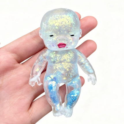 Squishy Maltose Sugar Baby Squeeze Toy Kawaii Baby Stretchable Slow Rising Fidget Toy for Adults Stress Anxiety Relief Gifts