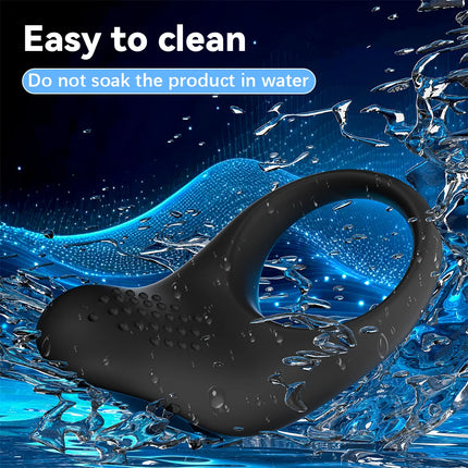 APP Control Penis Ring Vibrator for Men Delay Ejaculation Cock Ring Sex Toys Lock Penisring Cockring Adult Male Sex Supplies 18+