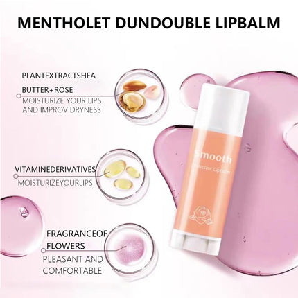 Mentholatum Ultra Moisturizing Lip Balm with Shea Butter & Rose Essence Soothing Hydrating Lip Care