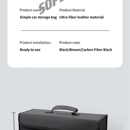 Volkswagen GTI Golf Arteon Tiguan Touareg Passat Polo Scirocco Jeeta CC Polo Car Trunk Storage Box Foldable Stowing Tidying Bag