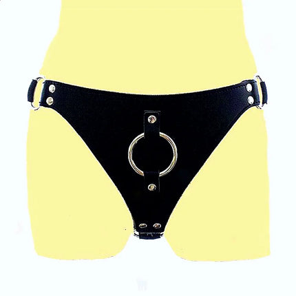 Lesbian Leather Panties G String Thong Sexy Lingerie Exotic Accessories Sex Toys Bdsm Bondage women's Underwear Erotic Strap On