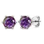 Purplish Red / 0.5 CT X 2