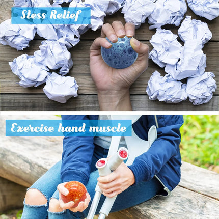 Solar System Planet Stress Balls,Stress Relief Planets Balls Educational Toys,Anti Stress Balls for Adults,Party Birthday Gifts