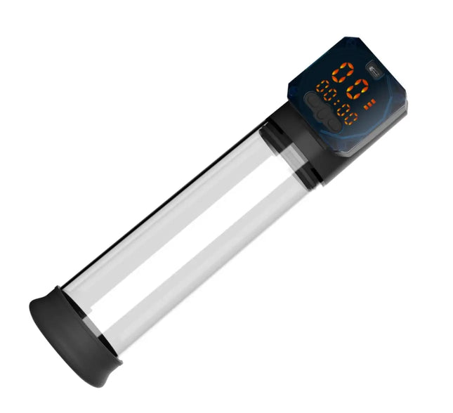 Automatic Vacuum Amplifier with 5 Suction Modes and 6 Training Modes Digital Display & Strong Suction Power Penis Pump Sex Toy