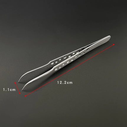 Electronics Industrial Tweezers Precision Anti-static Curved Straight Tip Stainless Forceps Phone Repair Hand Tool sets