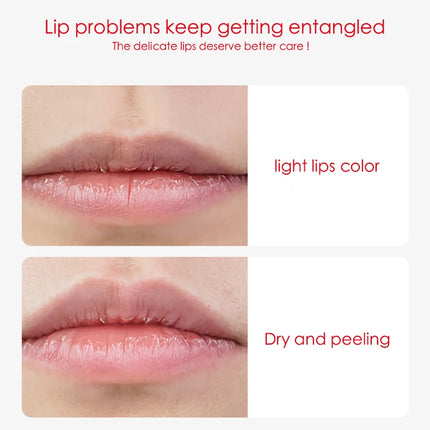 BIOAQUA Natural Fruits Lip Balm Moisturizing Jelly Nourishing Anti Wrinkle Lipstick Non-Stick Long-lasting Lips Care