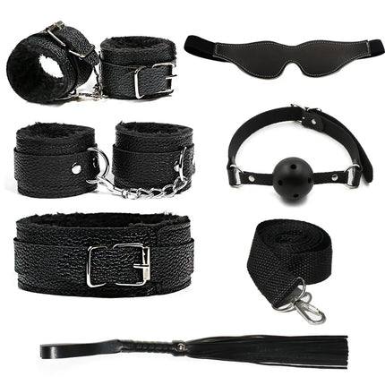 Women BDSM Sexual Couples Kit Adult Sexy Erotic Accessories Handcuffs for Men Gay Session Anal Plug Sex
