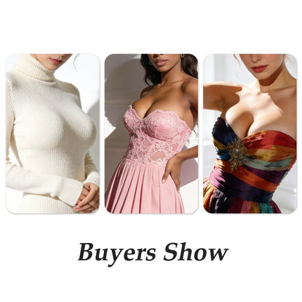 KUMIHO Fake Boobs Self-Adhesive Silicone Breast Form for Drag Queen Transgender Crossdresser Cosplay Mastectomy Prothesis