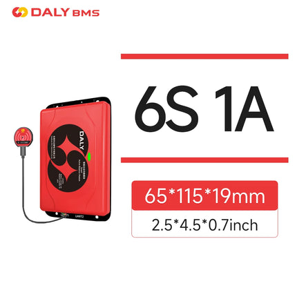 DALY software Active 1A balancer with Bluetooth UART 1A 4S 8S Equalizer suitable for LI-ION Lifepo4 LTO battery pack