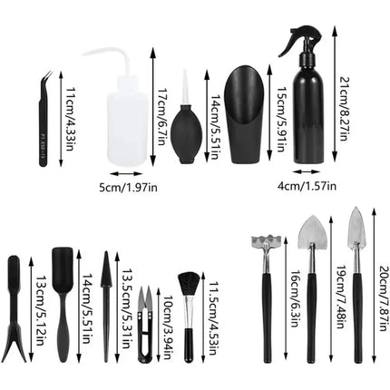 Mini Succulent Garden Tools Set / Outils Mini Plantes Succulentes