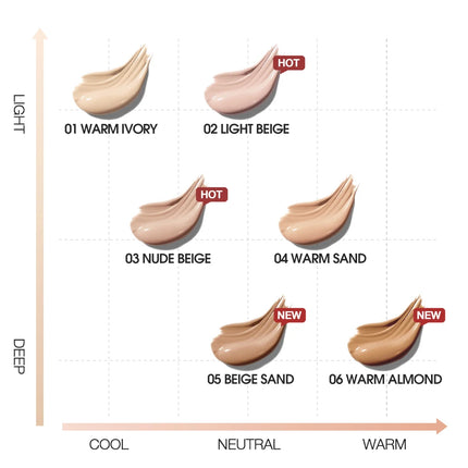 O.TWO.O Foundation Cream Makeup Brush Moisturizing Oil-Free Long-Lasting Waterproof Concealer Full-coverage Foundation Makeup