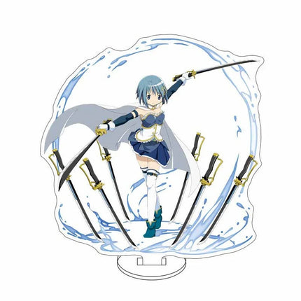 Puella Magi Madoka Magica ANIME 15CM Madoka Kaname Homura Akemi Acrylic Stand figure Stand Cosplay Festivals Gifts keychain
