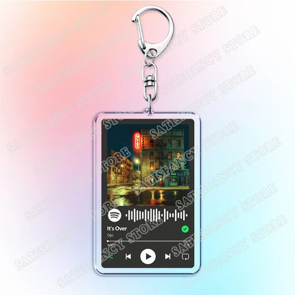 Hot Music Keychains Running Up That Hill (A Deal with God) End of Beginning Kate Bush Djo Song Keying Jewelry Fans Friends Gifts