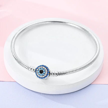 925 Sterling Silver Bracelets 17-20CM Original Leaf Clover Butterfly Heart Bracelet Fit DIY Charms Beads Fashion Women Jewelry