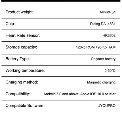Smart Ring Heart Rate & Blood Oxygen Monitor with Photography Sleep Tracking Exercise Monitor Waterproof SR01 with Charging Case