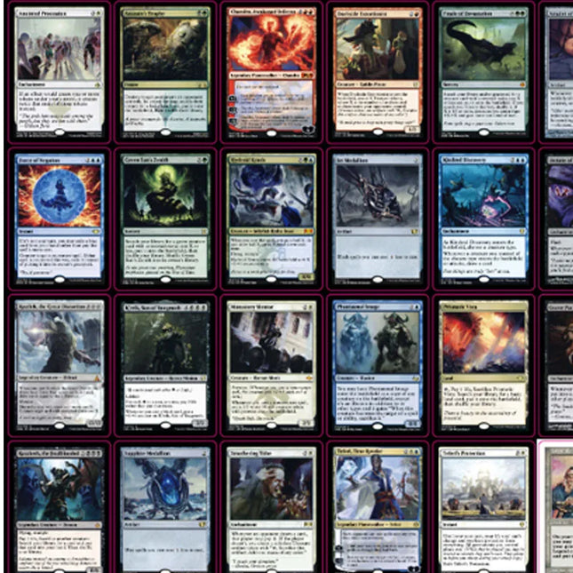 54 Pcs Black Core  Cards P9 Dual Land Fetch Land Shock Lands  Cards