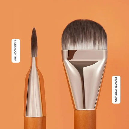 Hot Sale Flat Head Makeup Brush GECOMO Foundation Brush Quickly Apply Foundation Makeup