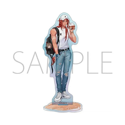 Anime Game Nu: Carnival Love Poping Stand Eiden Olivine Quincy Blade Dante Cosplay Acrylic Model Plate Standing Sign Doll Toy