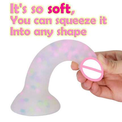 Flexible Realistic Silicone Dildo For Begginner G-spot Vagina Stimulation Strong Suction Cup Anal plug Prosate Massager Sex Toy