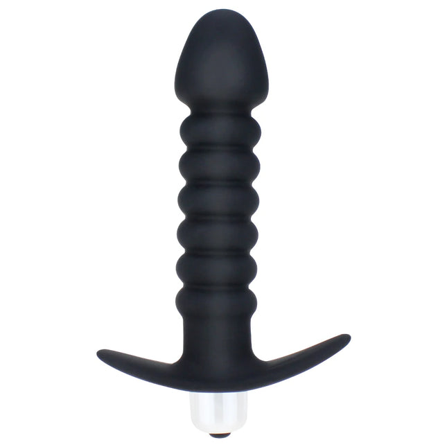 Threaded Anal Plug Dildo Vibrator Prostate Massage Beads Single Vibration Mode Stimulator Anal Plug Sex Toy For Men And Women