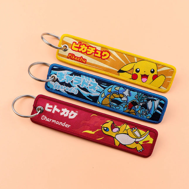 Anime Cool Game Key Tag for Car Motorcycles Cute Cartoon Animals Keys Holder Keyring Fashion Jewelry Accessories Gifts 1pcs