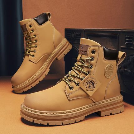 Men's Waterproof Ankle Boots - Winter Chelsea Boots / Bottes Imperméables pour Hommes - Bottes Chelsea d'Hiver