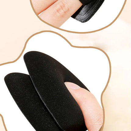 Black Triangle Powder Puff Facial Makeup Sponge Soft Velvet Cosmetics Puff Mixer Beauty Foundation Make-Up Sponge Makeup Access