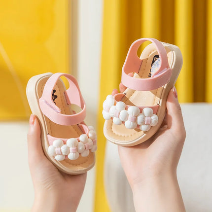 2024 New Children's Slippers Summer Girls and Boys Bathroom Home Anti slip Beach Shoes Soft Soled Baby Sandals