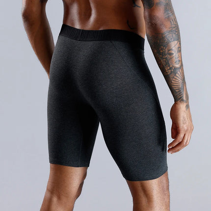 2024 New Style Cotton Boxer Long Leg Underwear For Man Shorts Big Size And Panties Homme Luxury Brand Boxerhomme Underpants