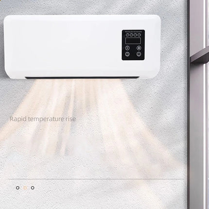 1500W Portable Ductless Air Conditioner Wall-mounted Air Conditioner Natural Wind Fan and Heater RV Air Conditioner Fan Heater