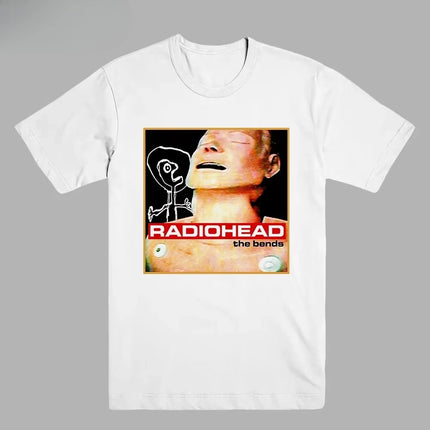 2025 American Vintage Radiohead OK Computer Albums 90s Graphics Summer New Vintage Fashion Men and Women Streetwear