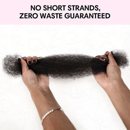 Brazilian QVR Afro Kinky Bulk Human Hair For Braiding Dreadlock Hair 50g/pc Virgin Natural Brown Remy Human Hair Debut Extension