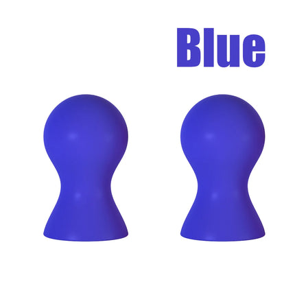 Silicone Nipple Suckers Breast Teaser Set, Soft Suction Cups for Nipple Stimulation, Reusable Silicone Nipple Stimulator Sex Toy