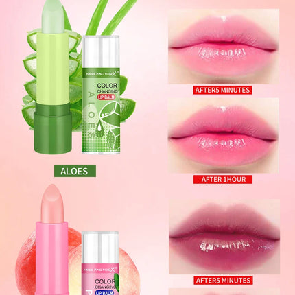 Original color changing lipstick 8PCS -12 hours long lasting, moisturizing, anti smudge, PH lipstick, high quality - holiday gif