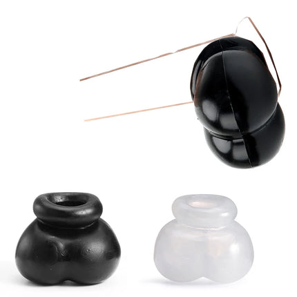 Silicone Cock Ring on for Men Delay Ejaculation Erection Sex Product Adult 18 BDSM Toy for Gay Penis Ring Man Dick Enlarger Ring