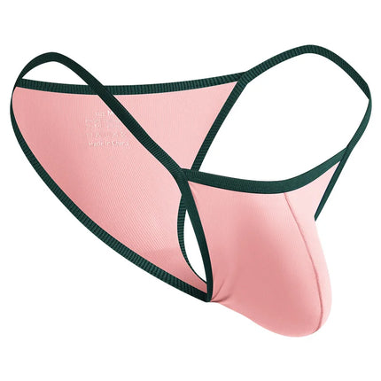 Men's Underwear Low-waist Ice Silk Briefs Breathable Soft Panties