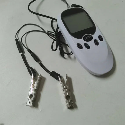 Metal Nipples Clips Labium Clamps Clitoris Stimulation Electric Shock Breast Sucker Sex Toys for Women Men Couples Flirting Game