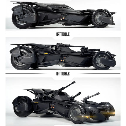 In Stock Xiwanshe BATMOBILE 1/12 ASSEMBLY MODEL Movable Model Toys Batman With LED Bat car