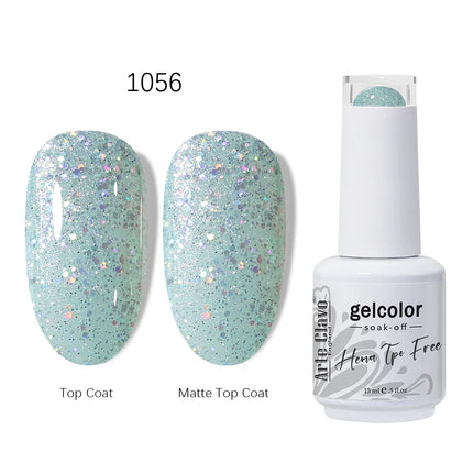 Arte Clavo HEMA TPO FREE Gel Nail Polish 15ML Long Lasting For Manicure Semi Permanent Nail Art UV LED Gel Varnish Nail Supplies