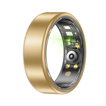 2026 New R12 Smart Ring with Charging Box, Camera Control, Blood Oxygen Health Manager, 5 ATM Waterproof For Men Women Smartring