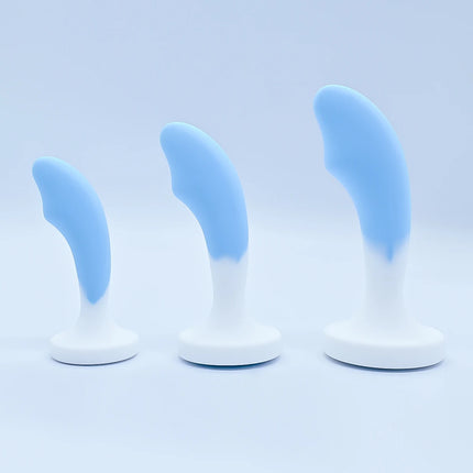 Silicone Anal Plug G-point Massage Gem Crystal Base Butt Plug Anal Masturbation Stimulator Anal Dilatancy Dildos Adult Sex Toys