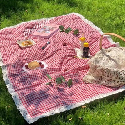 Picnic Mat Thick Waterproof Outdoor Blanket for Camping, Beach & Spring Outings, Portable & Foldable
