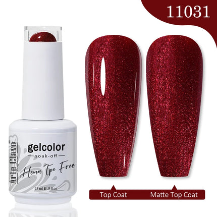 Arte Clavo Hema Free TPO Free Nail Gel Polish Nail Supplies Vernis Semi Permanent Nail Art Manicure Soak Off UV Gel Nail Varnish