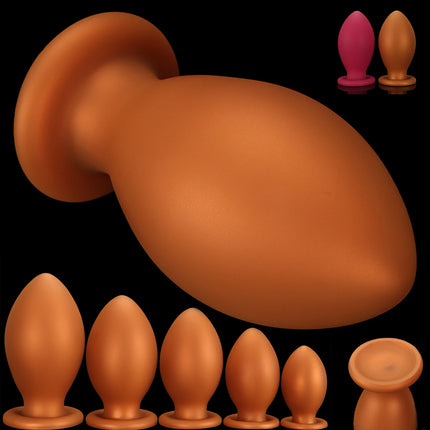Big S/Xxl Super Anal Plug Soft Huge Butt Plug Suction Cup Fisting Anal Dildo Prostate Massage Anal Dilator Women Male Sex Toy 18