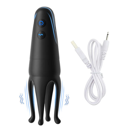 Penis Trainer Electric Shock Male Masturbator Penis Vibrator 10 Vibrating Modes Male Stroker 360°Wrapped Adult Sex Toys for Men