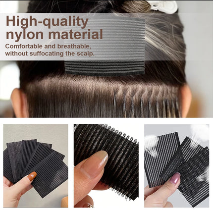 Lanshii Hair Grippers 10PCS – Non-Slip Hair Sectioning Clips for Styling, Hairdressing, Salon and Extensions Use