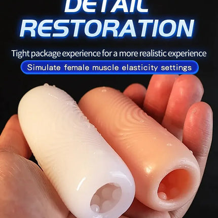 Masturbator Penis Lasting Exercise Male Delay Training Sucking Sex Love Toys For Male Delay Ejaculation Penis Massage
