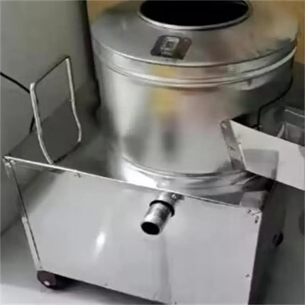 Stainless Steel Potato Cleaning Peeling Machine Automatic Sweet Potato Ginger Washing Peeling Machine